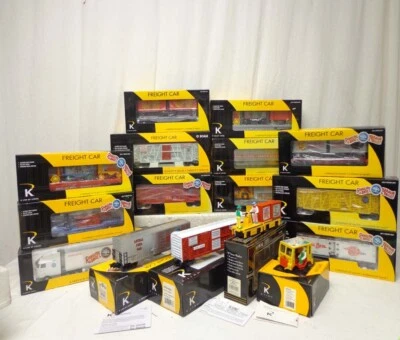 K-Line Mint 17 CIRCUS K-Line Ringling Bros. & Barnum and Bailey cars, speeder! - Image 1 of 4