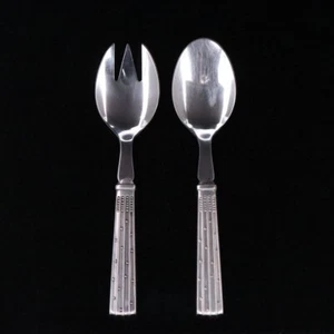 Jens H. Quistgaard. Silver Salad Serving Set - Champagne - Picture 1 of 1