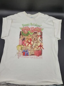 Happy Holidays Aerosmith Christmas Toys In The Attic XL Tshirt 2015. - Picture 1 of 6