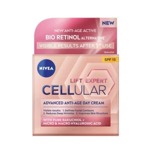 NIVEA Cellular Lift Expert Advanced Anti-Age Day Cream SPF15 50mL Reduce Wrinkle - Picture 1 of 1
