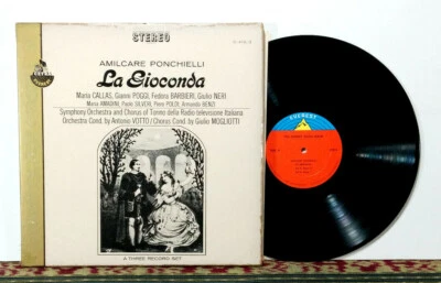 Ponchielli - La Gioconda, Maria Callas - 3 x Vinyl Box - 1970s (Near Mint Vinyl) - Image 1 of 4