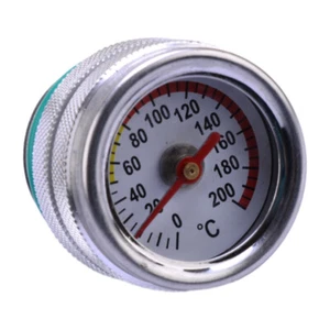 Temperature Gauge 0-200Celsius Oil Fuel Tank Filler Cap Motorcycle - Picture 1 of 4