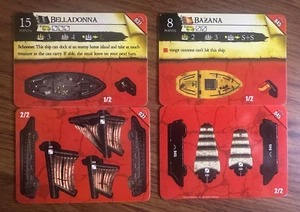 Piratas Wizkids CSG Bazana & Belladonna Rise Of The Fiends Juego de barcos piratas EE. UU. - Imagen 1 de 1