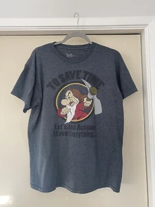 Camiseta mediana Disney Grumpy Let’s Just Assume I Know Everything Seven Dwarfs - Imagen 1 de 3
