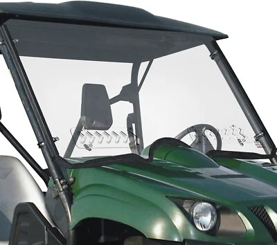 UTV Vented Front Full Windshield Window For Yamaha Rhino 450 660 700 2006-2013 - Image 1 of 4