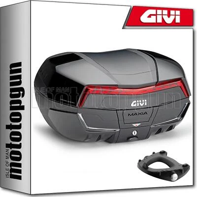 GIVI V58NN TOP CASE + SUPPORT MAXIA 5 HONDA CRF 1000 L AFRICA TWIN 2020 20 - Photo 1/4