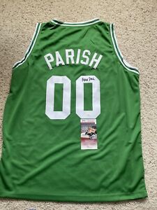 Robert Parish Signed Boston Celtics Jersey JSA Cert