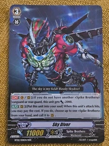 Cardfight!! Vanguard Sky Diver BT02/001EN RRR - Picture 1 of 8