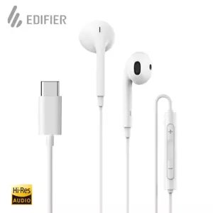 Edifier P180 USB-C Hi-Res Audio Wired Headphones/White - Picture 1 of 4