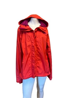 The North Face Resolve HyVent Bright Orange Waterproof Jacket Women’s Sz SP - Image 1 of 4