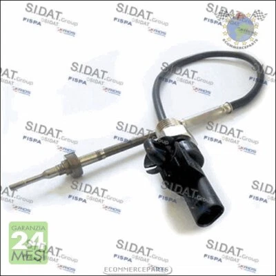 Sensore temperatura gas scarico Sidat per OPEL MERIVA B MOKKA / ASTRA J ZAFIRA - Immagine 1 di 3
