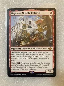Magic 2021 MTG MH2 138 Non-Foil Ragavan, Nimble Pilferer Modern Horizons 2 MINT - Bild 1 von 1