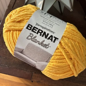 Manta Bernat Big Ball Hilado Soppado Amarillo 161110 Súper Voluminosa 220 Yardas 8 Mm - Imagen 1 de 4