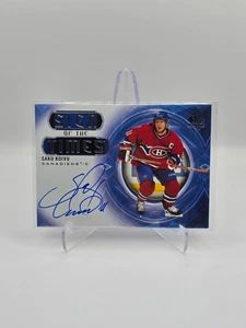 2020-21 SP Authentic Hockey - SAKU KOIVU - Sign of the Times Autograph - Bild 1 von 2