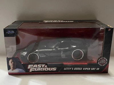 1:24 Fast & Furious Letty Dodge Viper SRT 10 Jada Toys diecast modelcar - Image 1 of 3
