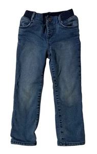 Preowned- Gap Kids Straight Stretch Insulated Denim Jeans Boys (Size 4) - Picture 1 of 7