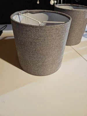 小灯罩 2 件套 灰色 — 第 1/3 张图片