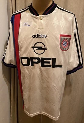 FC Bayern München Original Adidas UEFA-CUP SIEGER Trikot 1996 "OPEL" Gr.L- XL - Bild 1 von 4
