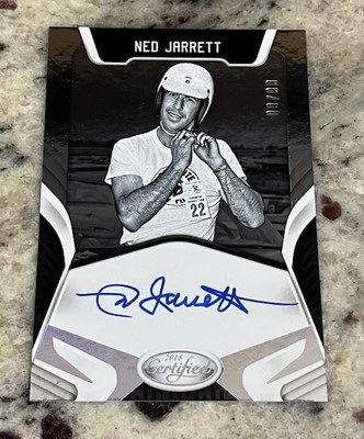 2018  Panini Certified Racing Ned Jarrett No. CS-NJ #’D 09/99 NASCAR HOF - Image 1 of 2
