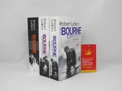 Robert Ludlum The Bourne Trilogy Books Identity Supremacy Ultimatum BKA - Image 1 of 4