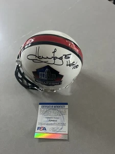 Howie Long signed autographed Hall Of Fame mini helmet PSA/DNA COA HOF 00 Raider - Picture 1 of 2