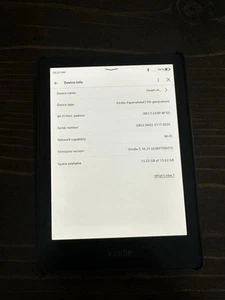 Kindle Paperwhite 11th Gen 16GB, Wi-Fi, 6.8” - Black - Picture 1 of 3