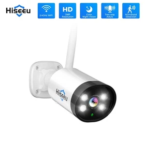 Cámara IP Inalámbrica Hiseeu 3MP Exterior Impermeable CCTV WiFi Vigilancia Seguridad - Imagen 1 de 7