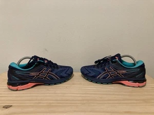 Asics Womens GT-2000 8 1012A577 Blue Mesh Trail Running Shoes Sneakers Size 9.5 - Picture 1 of 6