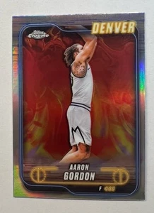 2025 Topps Chrome Aaron Gordon Refractor - Bild 1 von 2