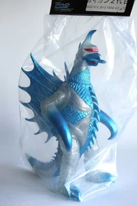 Gigabrain Gigan Clear Body Silver Glitter Blue Metallic Painted Limited Edition - Picture 1 of 15
