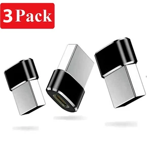 3 PACK USB C 3.1 Type C Female to USB 3.0 Type A Male Port Converter Adapter NEW - Photo 1 sur 7