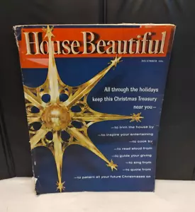 Vintage House Beautiful Magazine December 1962 Christmas Holidays MCM Great Ads! - Picture 1 of 12