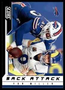 2023 Score Sack Attack di Miller Buffalo Bills #15 - Foto 1 di 2