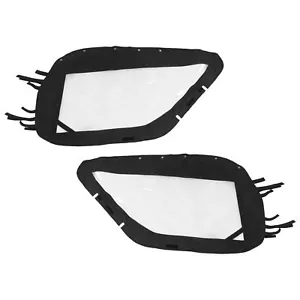 For Honda Talon 1000R/1000X 2019-2024 & 1000RS 2023 2PCS Soft Doors PVC Window - Picture 1 of 16