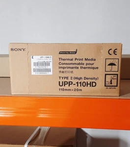 LOT of 10 rolls Sony UPP-110HD Black & White High density print media - Picture 1 of 2