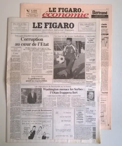 LE FIGARO N°16958 du 19/02/1999 - Négociations Kosovo: USA menace les Serbes - Picture 1 of 12