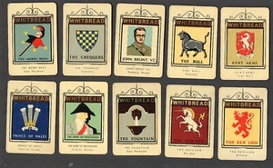 Juego de intercambio de tarjetas de cigarrillo Inn Signs METALfirst serie 1949 Whitbread  - Imagen 1 de 5