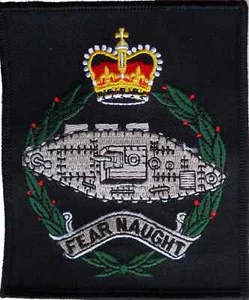 Royal Tank Regiment British Army Embroidered Patch Badge - EXCLUSIVE - Picture 1 of 9