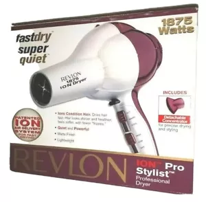 IONIC Pro Stylist™ Hair Dryer, 1875-Watts Purple NIB Sealed Manufacturer Bag - Picture 1 of 12