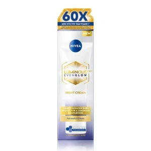 NIVEA Luminous Night Cream for Even Glow, with Thiamidol & Hyaluronic Acid 40ml - Picture 1 of 8