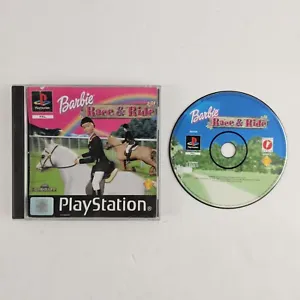 Barbie Race & Ride Sony Playstation 1 PS1 Boxed No Manual Mattel 1999 - Picture 1 of 4