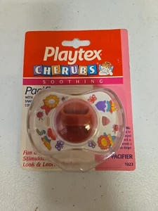 Vintage 1995 Playtex Cherubs Baby Orthodontic Pacifier Rare New NOS OLD  - Picture 1 of 2