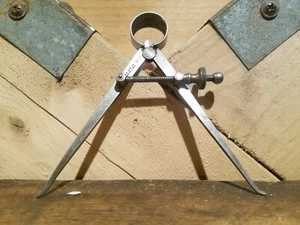 B&S Brown & Sharpe Mfg Co Spring Joint Inside Caliper 4" #812 USA Swanky Barn - Picture 1 of 12