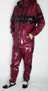 Glanznylon PVC shiny nylon Anzug PS Jacke Hose JG  8 Farben XS-5XL OHNE FUTTER - Bild 1 von 12