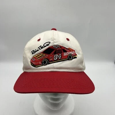 Antigo Chapéu Bill Elliott McDonalds Racing Team #94 Dois Tons Verde Bill Kudzu - Imagem 1 de 4