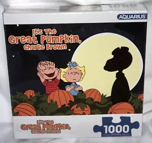 Rompecabezas Peanuts It’s the Great Pumpkin Charlie Brown 1000 piezas NUEVO SELLADO - Imagen 1 de 5