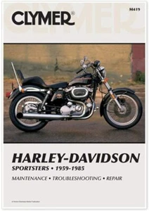 Clymer M419 Service Repair Manual For 59-85 Harley Sportster Ironhead 08201 - Picture 1 of 1