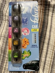 5ct Febreze Car Vent Clips Air Freshener 10ml New Sealed Free Domestic Shipping - Picture 1 of 1