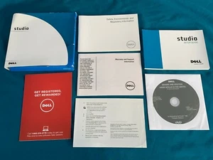 BRAND NEW DELL Drivers & Utilities Reinstall CD Studio 1569 C453C w/Manuals - Picture 1 of 2