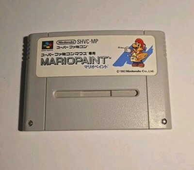 Mario Paint For Nintendo Super Famicom SFC SNES  - Image 1 of 2